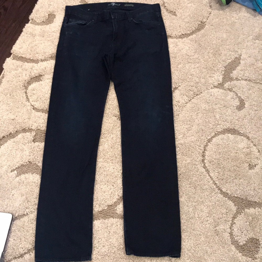 Mens 7 for all mankind slimmy jeans. Size 34